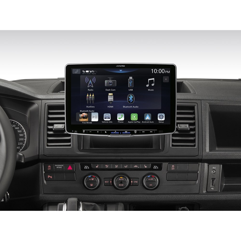 Alpine ILX-F115T6 (Halo 11), modellanpassad bilstereo med CarPlay och DAB+