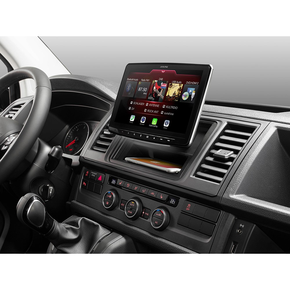 Alpine ILX-F115T6 (Halo 11), modellanpassad bilstereo med CarPlay och DAB+
