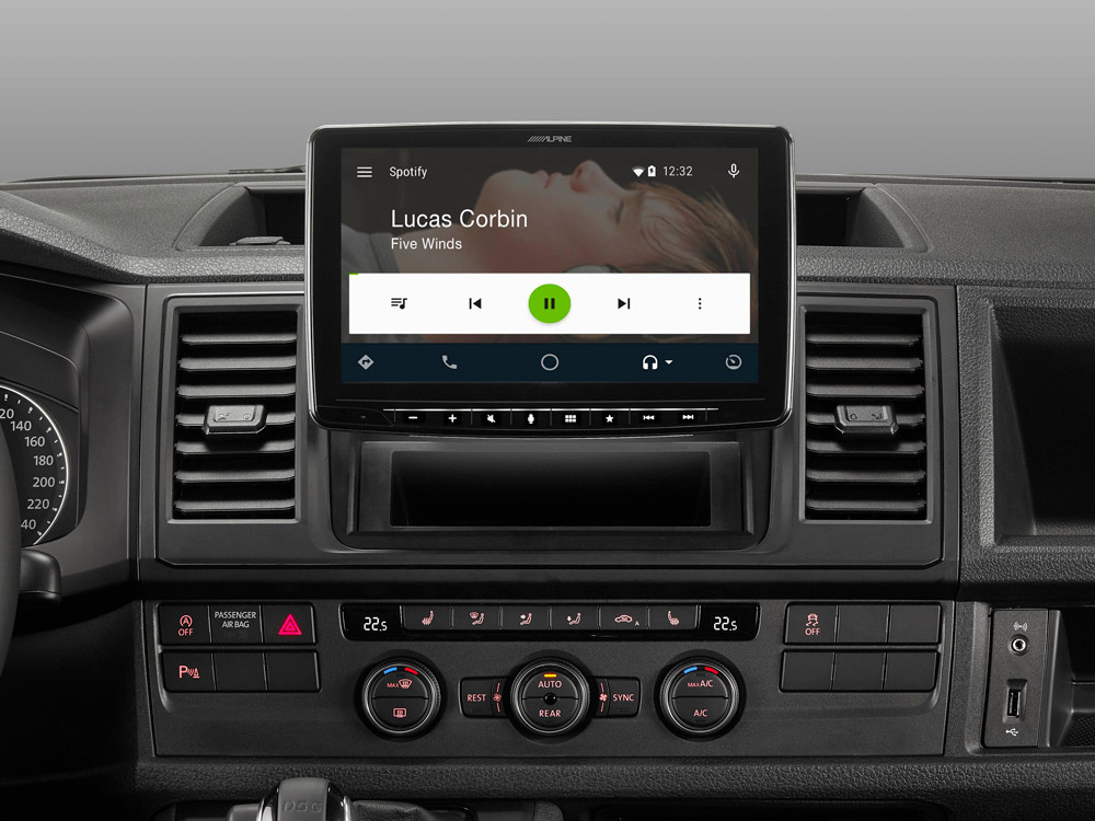 Alpine ILX-F903D, bilstereo med CarPlay och DAB+