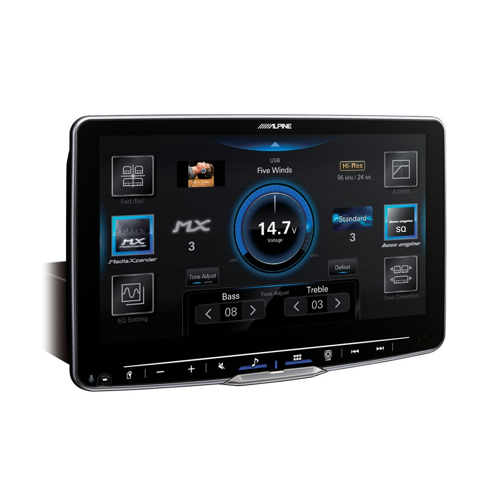Alpine iLX-F905T6 (Halo 9, 2:a gen.), bilstereo till  Volkswagen T5/T6