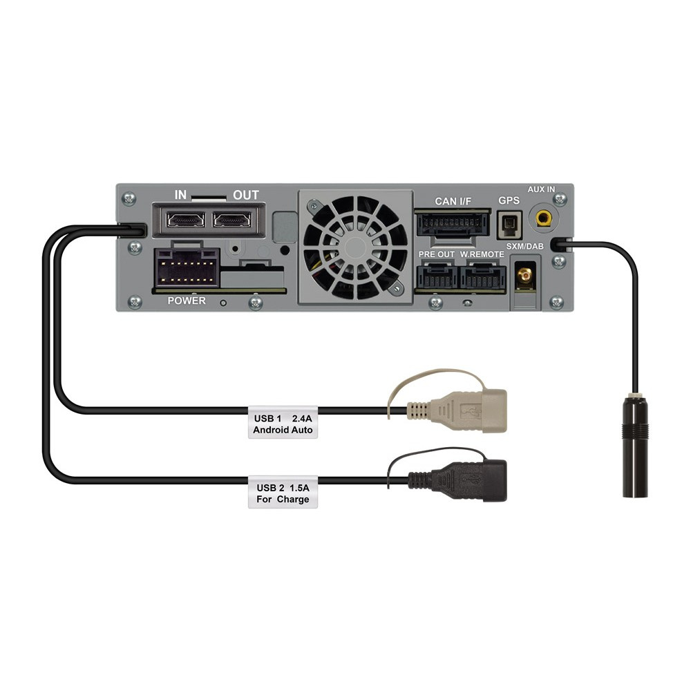 Alpine iLX-F905T6 (Halo 9, 2:a gen.), bilstereo till  Volkswagen T5/T6