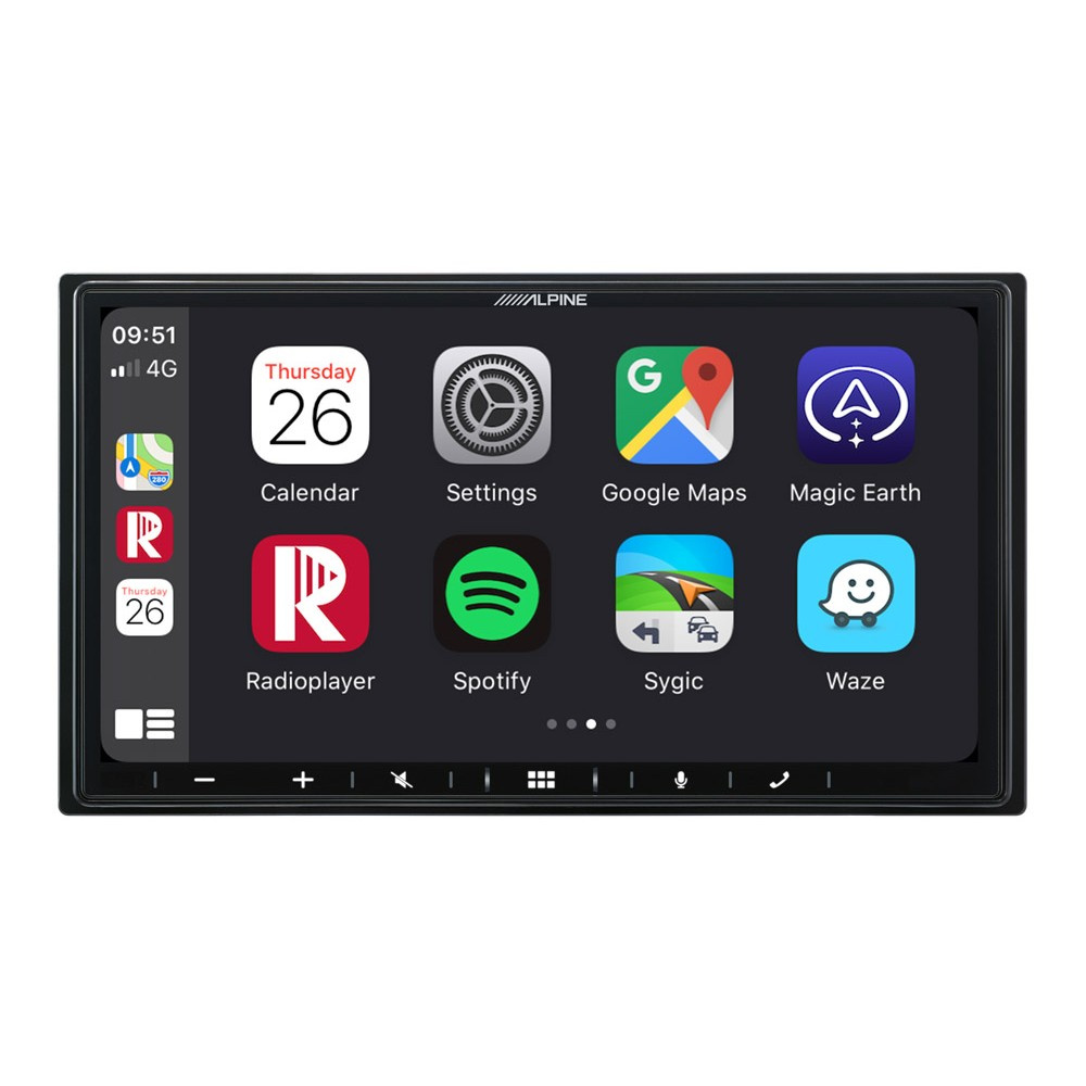 Alpine iLX-W690DU8, bilstereo med CarPlay, Android Auto och DAB+ till Ducato 8