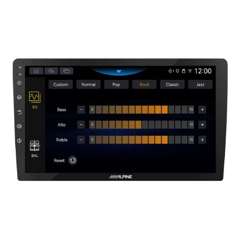 Alpine INE-AW409S, 9-tums bilstereo med trådlös CarPlay/Android Auto