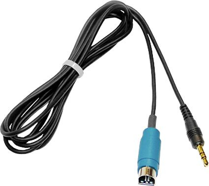 Alpine KCE-236B, AUX-in adapter