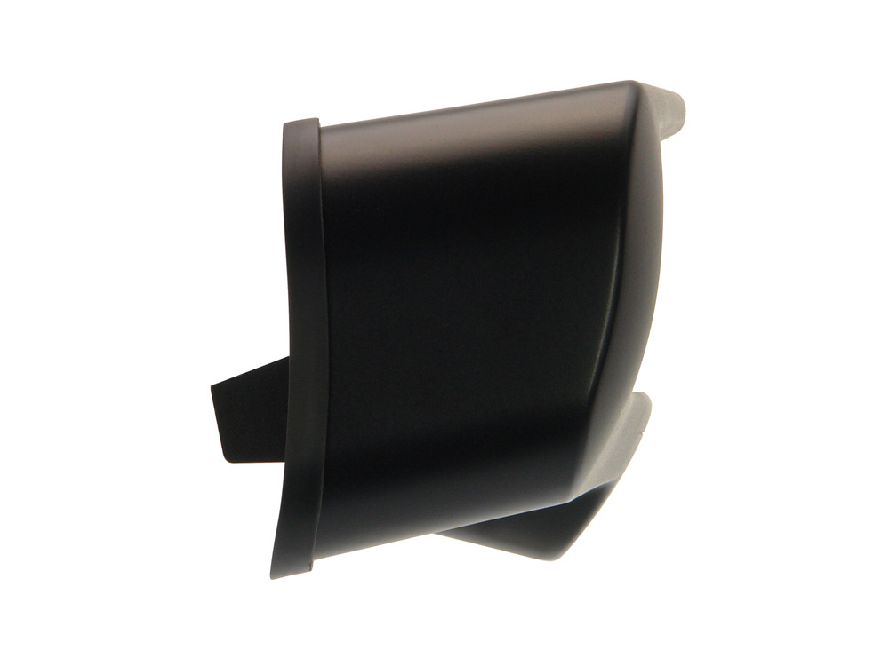 Monteringskit i svart plast för backkamera till Fiat Ducato.