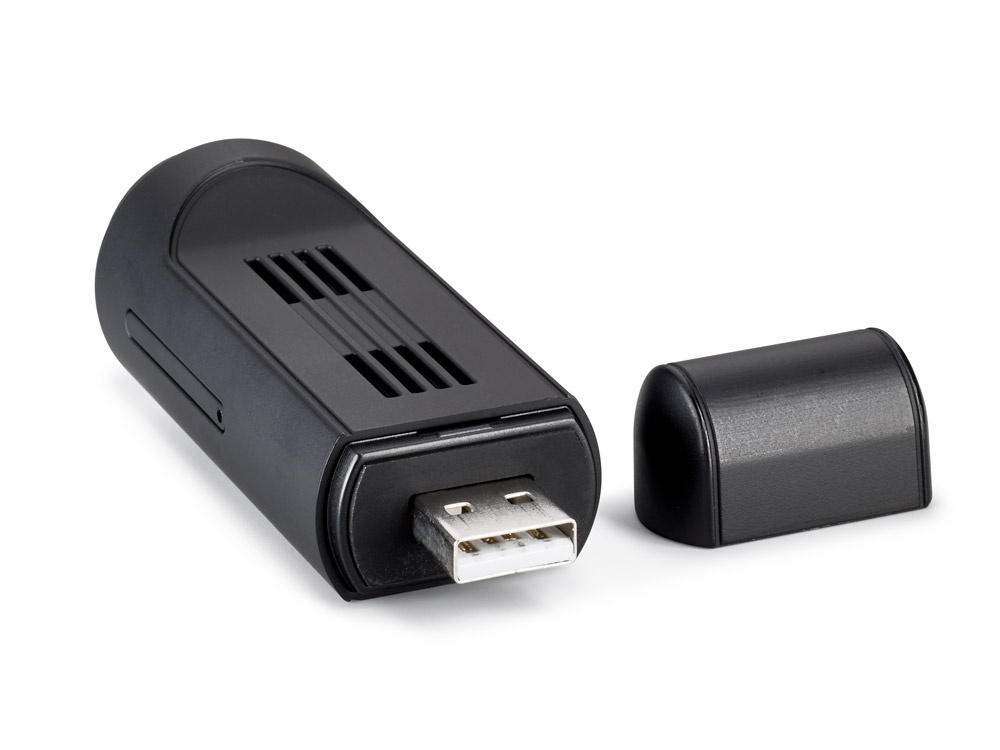 USB-navigationssticka med avtagbart skydd.