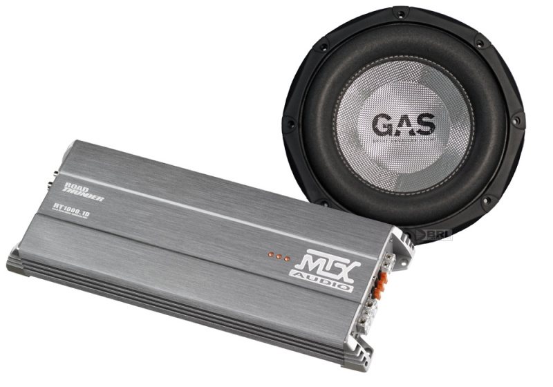MTX RT1000.1D Monosteg + GAS PRO GPP1222