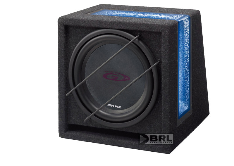 Alpine Baspaket SBG-1244BR och DLS XD20