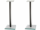 Norstone Epur Stand, högtalarstativ med glasfot 60 cm höga Högtalarstativ med glasfot och metallställning, 60 cm höga.