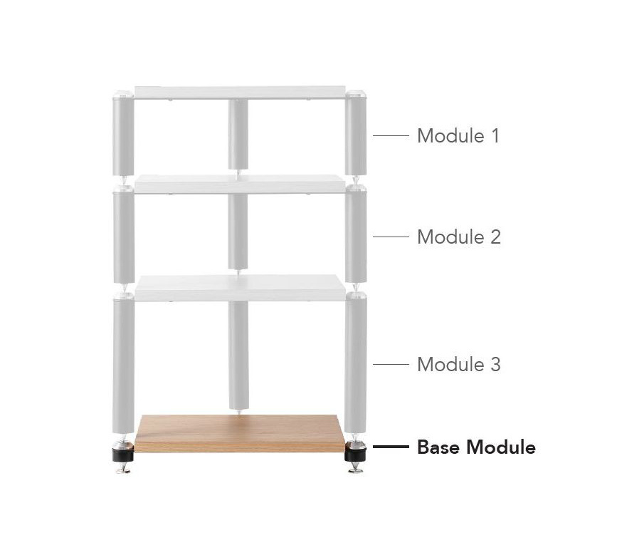 Norstone Copenhagen Base bottenhylla, ek