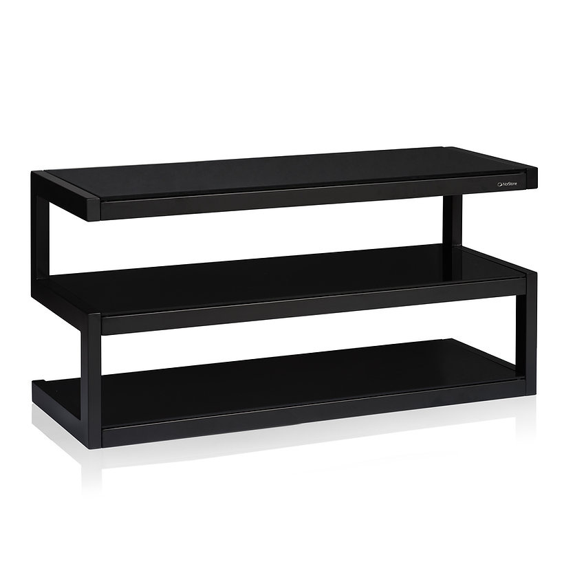 Norstone Esse AV Mediabänk, Satin Svart