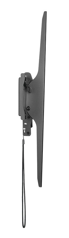 Oformaterat, vinklat väggfäste för TV med slank design.