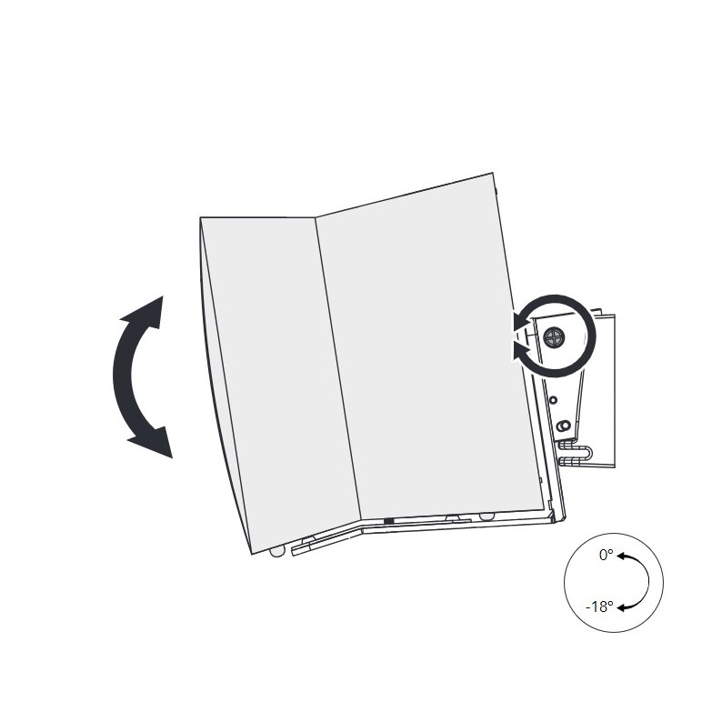 Norstone Sonos Era 300 WM tiltbart väggfäste, svart