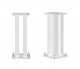 Norstone Stylum Square, högtalarstativ i vitt Högtalarstativ i vitt med fyrkantig topp och stabil tvåpelarsdesign.