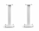 Norstone Stylum 1, högtalarstativ mattvita 50 cm höga Två högtalarstativ i matt vitt, 50 cm höga, med stabila basplattor.