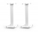 Norstone Stylum 1, högtalarstativ mattvita 50 cm höga Högtalarstativ i mattvitt med fyrkantig bas och cylindrisk stång, 50 cm höga.
