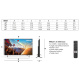 Philips 43PUS8001/12, 43-tums 4K UHD Ambilight-TV Philips 43PUS8001/12, 43-tums 4K UHD Ambilight-TV