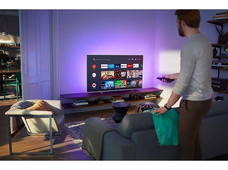 Philips 65 tum LED 4K UHD Android Smart TV - 65PUS7956