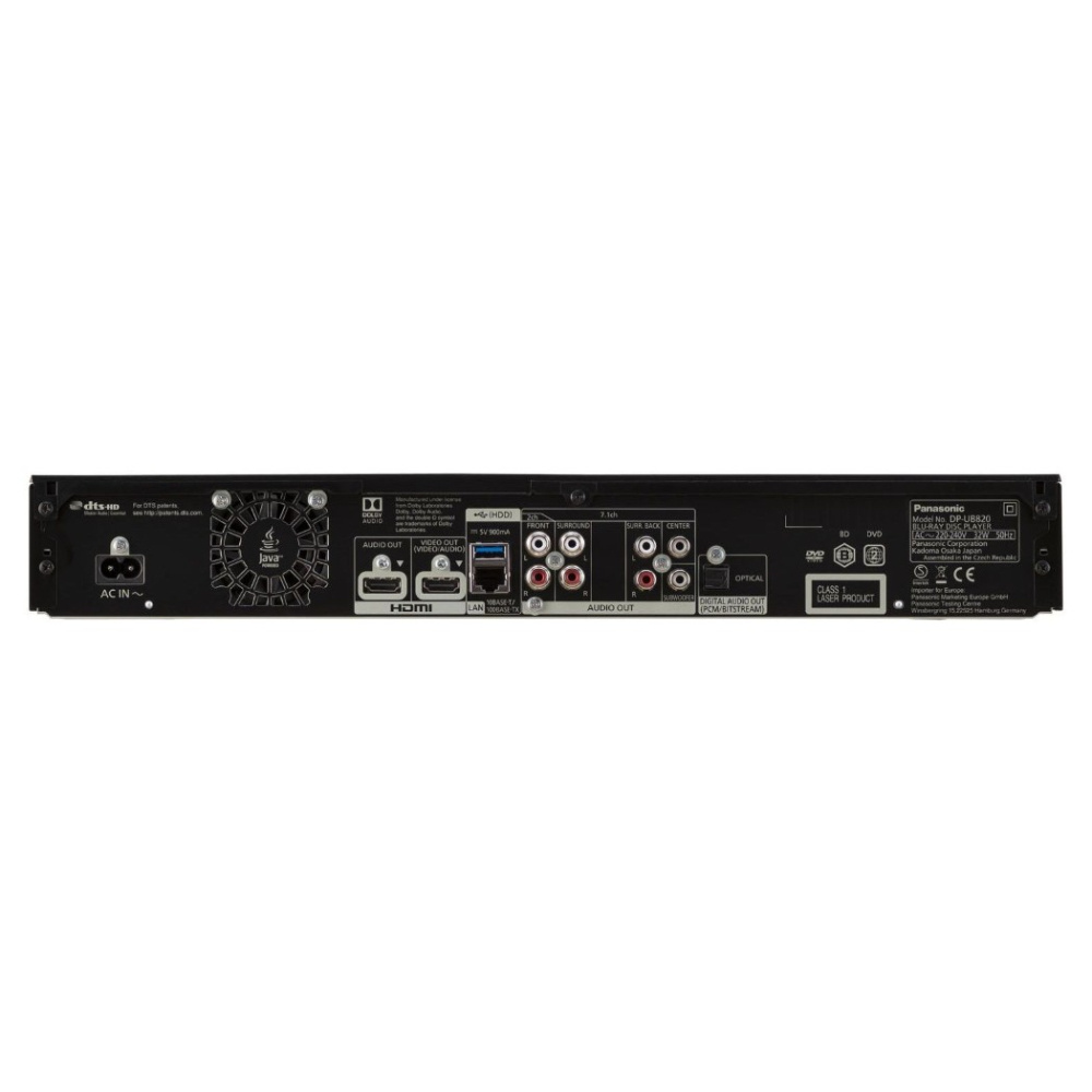 Panasonic DP-UB820AGK Ultra HD BluRay spelare
