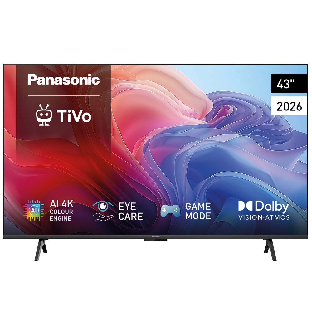 Panasonic TB-43W60CEZS, 43-tums 4K LED-TV med TiVo