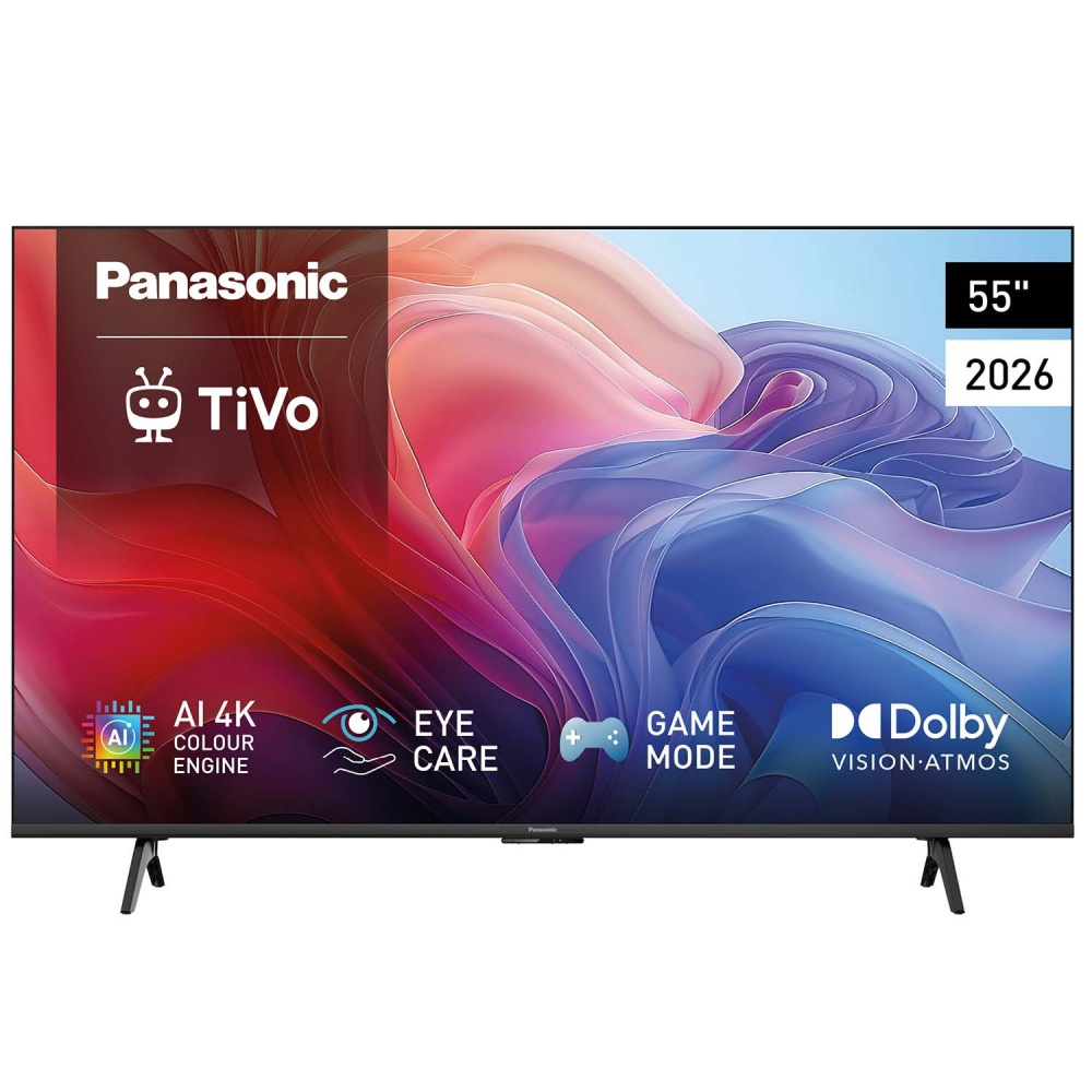Panasonic TB-55W60CEZS, 55-tums 4K LED-TV med TiVo