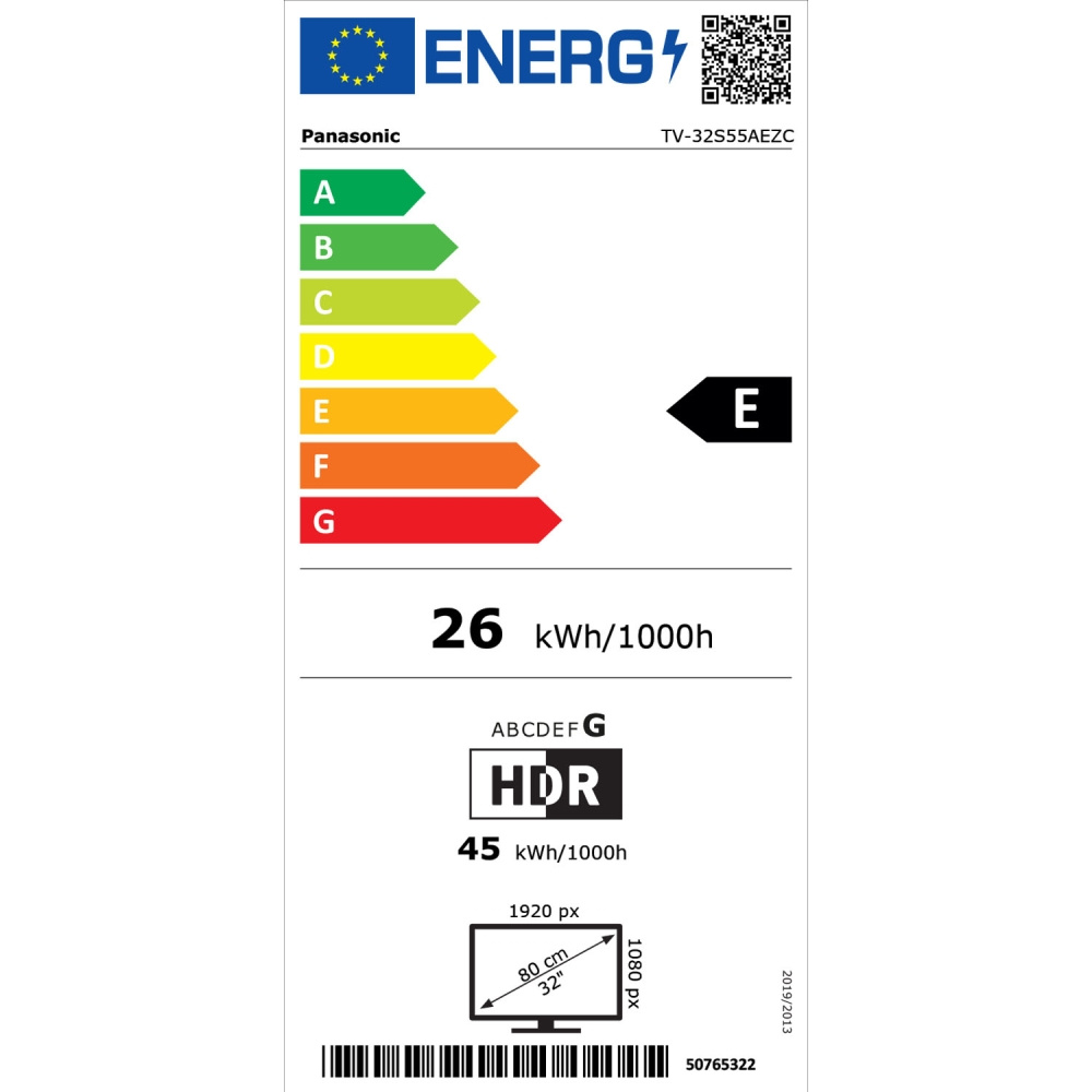 Panasonic TV-32S55AEZC, 32-tums Full HD LED-TV med Fire TV