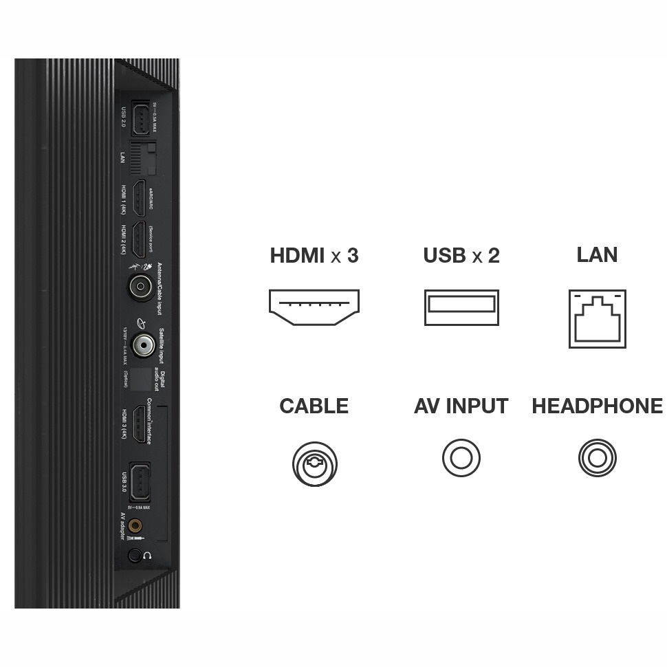 TCL 43C725 43 tum QLED med 4K HDR och Android TV