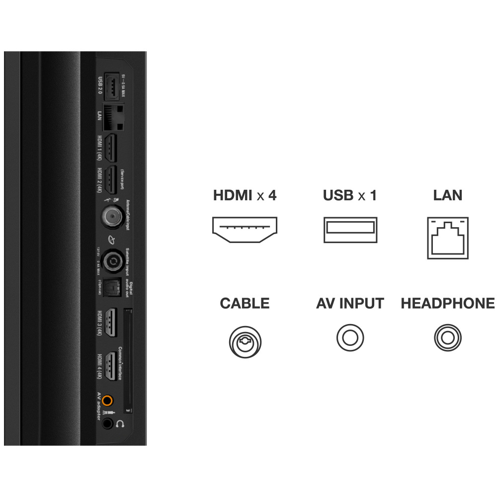 TCL 75 tum Mini LED med Google TV - 75C835