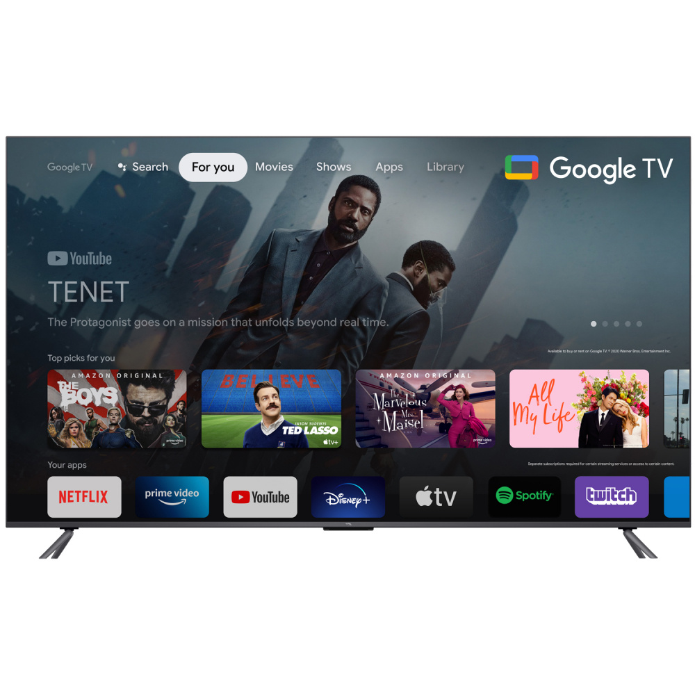 TCL 85C645 85 tum QLED med 4K HDR och Android TV