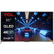 TCL 85 tum QLED med Google TV och 4K HDR - 85C735 TCL 85 tum QLED med Google TV och 4K HDR - 85C735