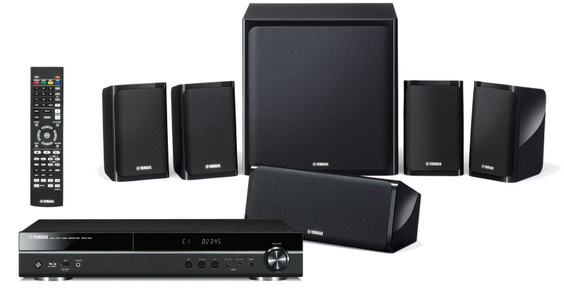 Yamaha Blu-ray hemmabiopaket BRX610 & NS-P40