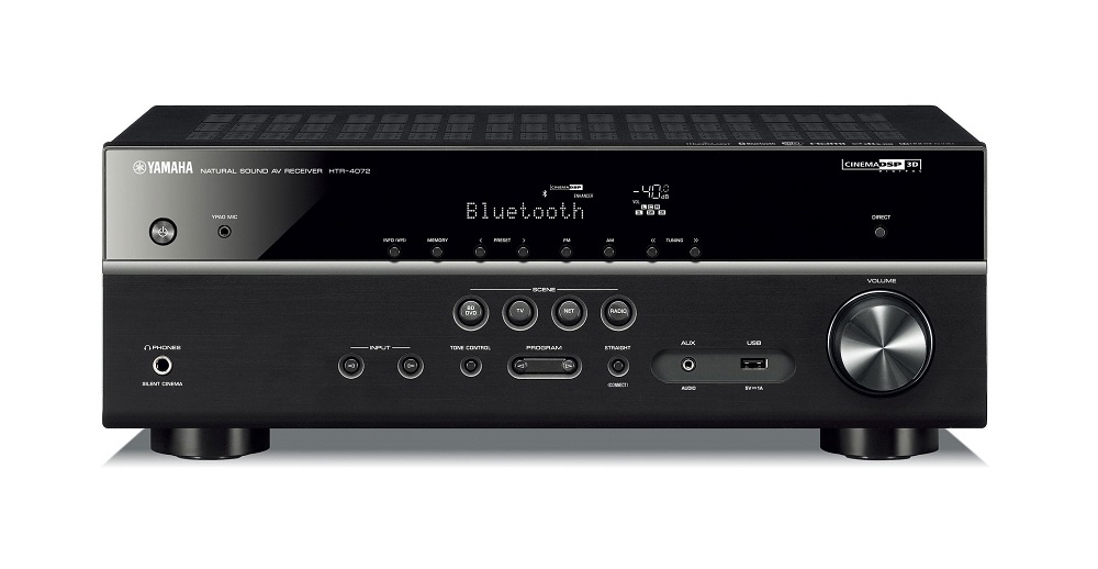 YAMAHA HTR-4072 hemmabioförstärkare, svart