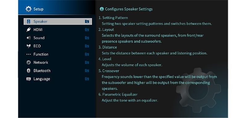 Yamaha HTR-6072 hemmabioförstärkare, svart