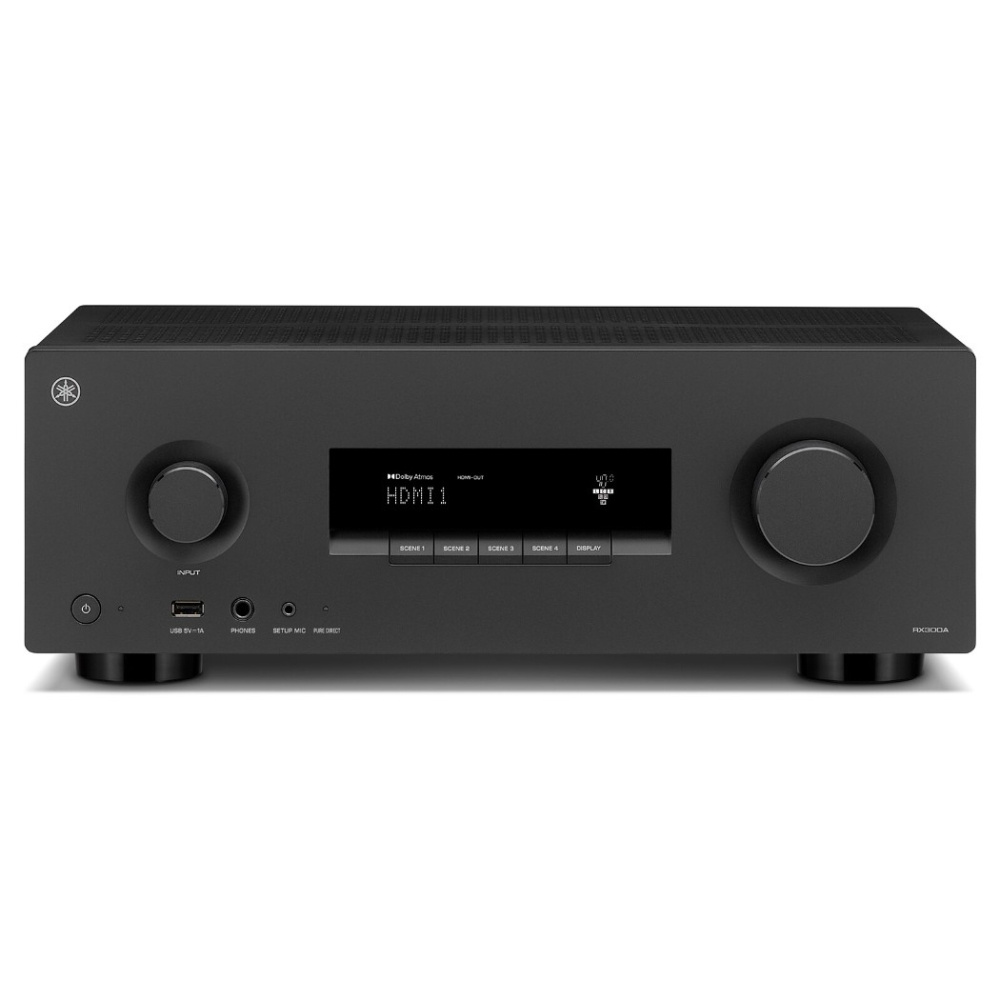 Yamaha RX-300A hemmabioförstärkare, svart