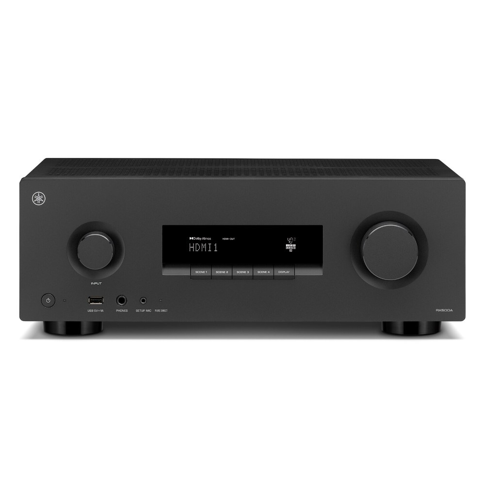 Yamaha RX-500A hemmabioförstärkare, svart