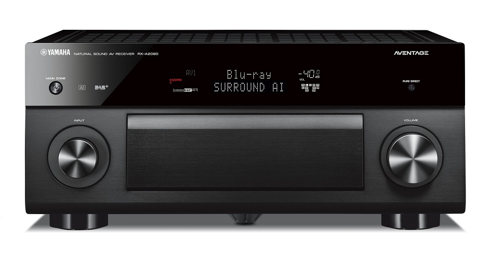 Yamaha RX-A2080 hemmabioförstärkare, svart