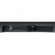 Yamaha SR-B20 svart soundbar med HDMI ARC, svart Kontrollpanel med anslutningar för Yamaha SR-B20 svart soundbar.