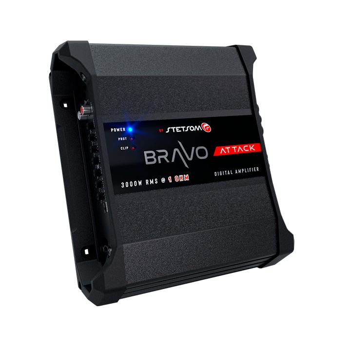 Stetsom BRAVO ATTACK 3000 1 Ohm, fullregister monoblock