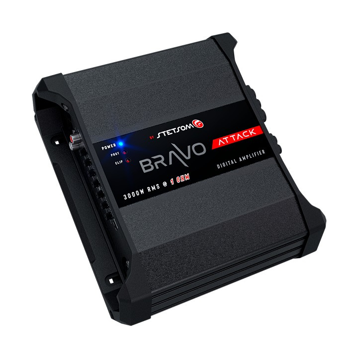 Stetsom BRAVO ATTACK 3000 1 Ohm, fullregister monoblock