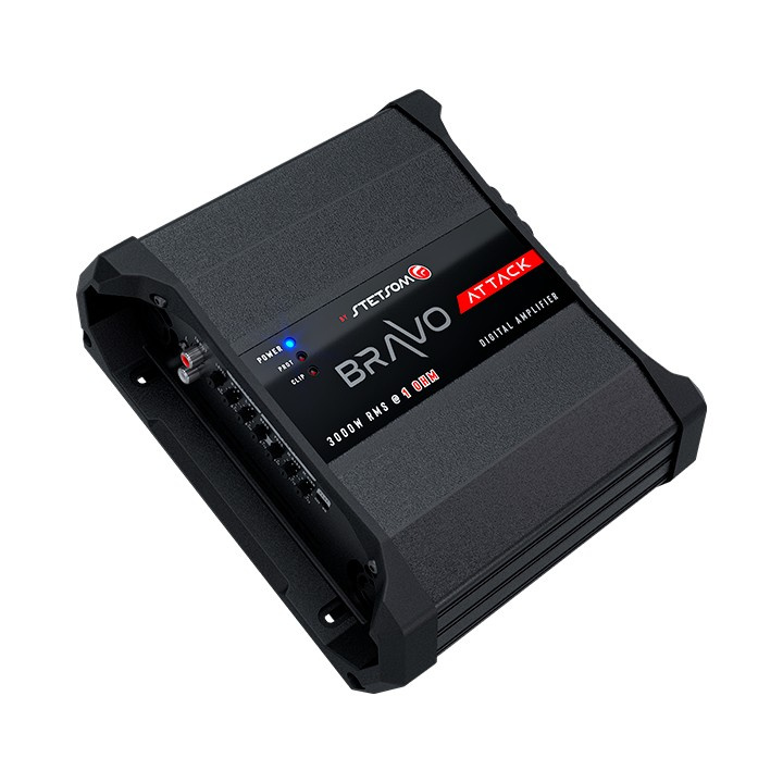 Stetsom BRAVO ATTACK 3000 1 Ohm, fullregister monoblock