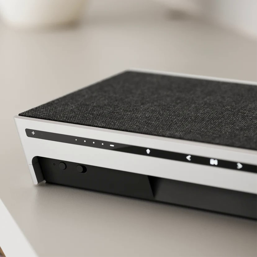 Beosound Level, trådlös högtalare med Google Assistent i mörkgrått