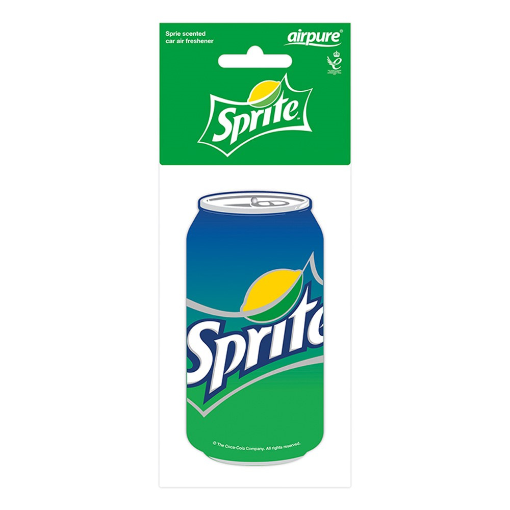 Doftgran med Sprite-design för bil som doftförnyare.