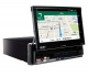 Macrom M-AN6560DAB bilstereo med motoriserad skärm, Android 10, DAB+ och Bluetooth, returexemplar