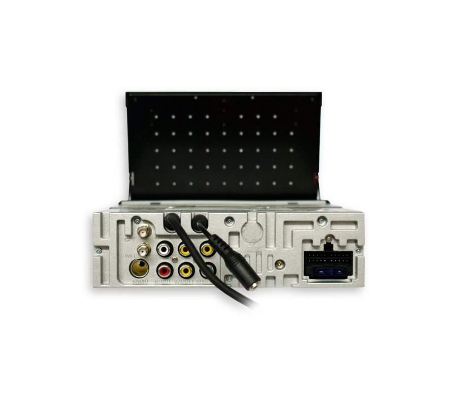 Macrom M-AN6560 bilstereo med motoriserad skärm, Android 10 & mer