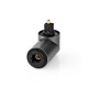 Nedis vinklad TosLink-adapter, hane–hona, 90° Nedis vinklad TosLink-adapter, hane–hona, 90°