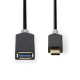 Nedis USB 3.0-kabel USB-C hane - A-hona 0.15m
