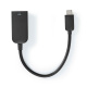 Nedis USB-C till HDMI-adapter, 4K/60 Hz, 0,2 meter Nedis USB-C till HDMI-adapter, 4K/60 Hz, 0,2 meter