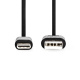 Nedis USB-A till USB-C-kabel, 15 W Nedis USB-A till USB-C-kabel, 15 W