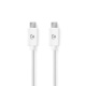 NEDIS 176CCGL60700WT10 USB-C-kabel, vit, 1 meter NEDIS 176CCGL60700WT10 USB-C-kabel, vit, 1 meter