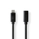 Nedis USB-C-förlängningskabel, 60 W, 5 Gbit/s Nedis USB-C-förlängningskabel, 60 W, 5 Gbit/s